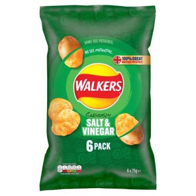 Walkers Salt N Vin 6 Pack