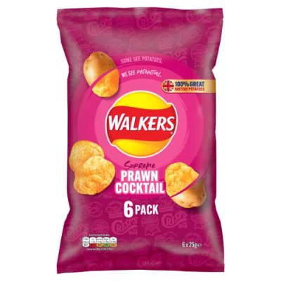 Walkers Prawn 6 Pack