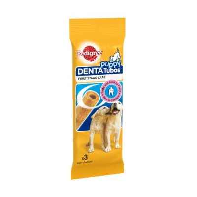 Ped Puppy Denta Tubos 3Pk